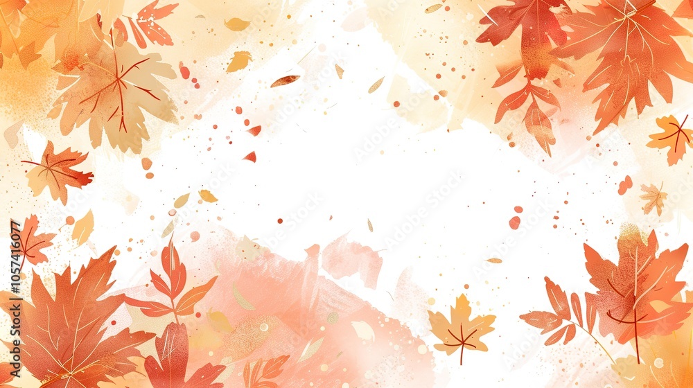 Autumn and White Paper Background - a charming and seasonal visual. The combination of autumn elements on a white paper background creates a warm and nostalgic scene. It showcases the beauty of autumn Autumn and White Paper Background - a charming and seasonal visual. The combination of autumn elements on a white paper background creates a warm and nostalgic scene. It showcases the beauty of autumn