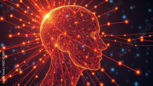 Visualization of AI image generation process, showing neural network architecture, latent space transformations, and generation pipeline. Abstract technical representations of how AI creates