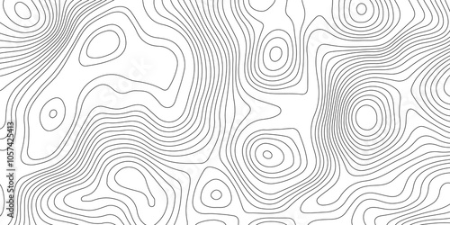 White wave paper curved reliefs abstract background. Abstract topographic contours map background. luxury topographic wavy pattern and geographic grid map design . Abstract lines background.