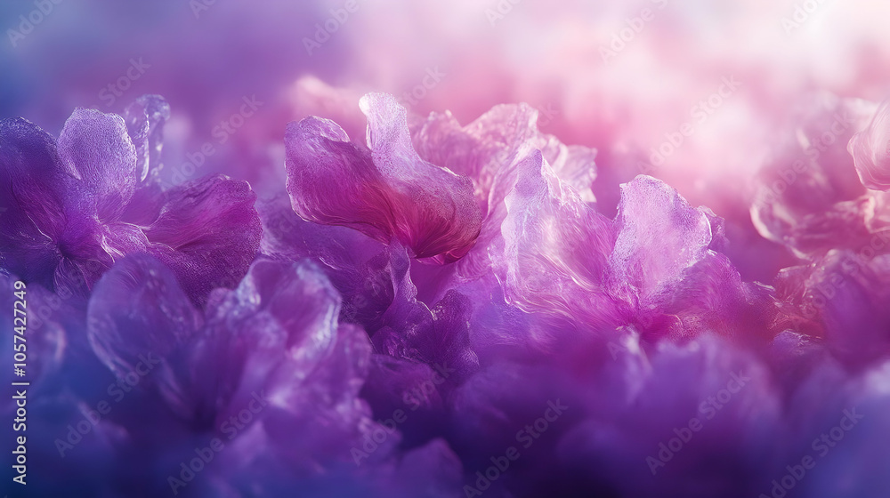 Close-up Purple Flower Petals Abstract Background Close-up Purple Flower Petals Abstract Background