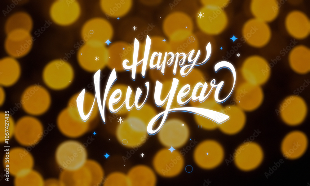 Happy New Year poster Happy New Year poster