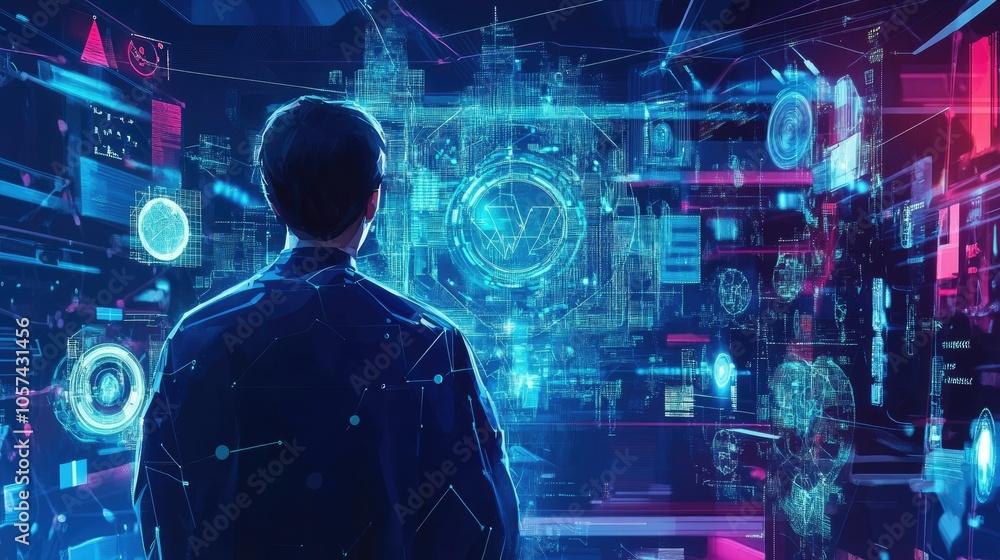 Visual illustration of blockchain and multi-agent systems shaping personalized healthcare solutions Visual illustration of blockchain and multi-agent systems shaping personalized healthcare solutions