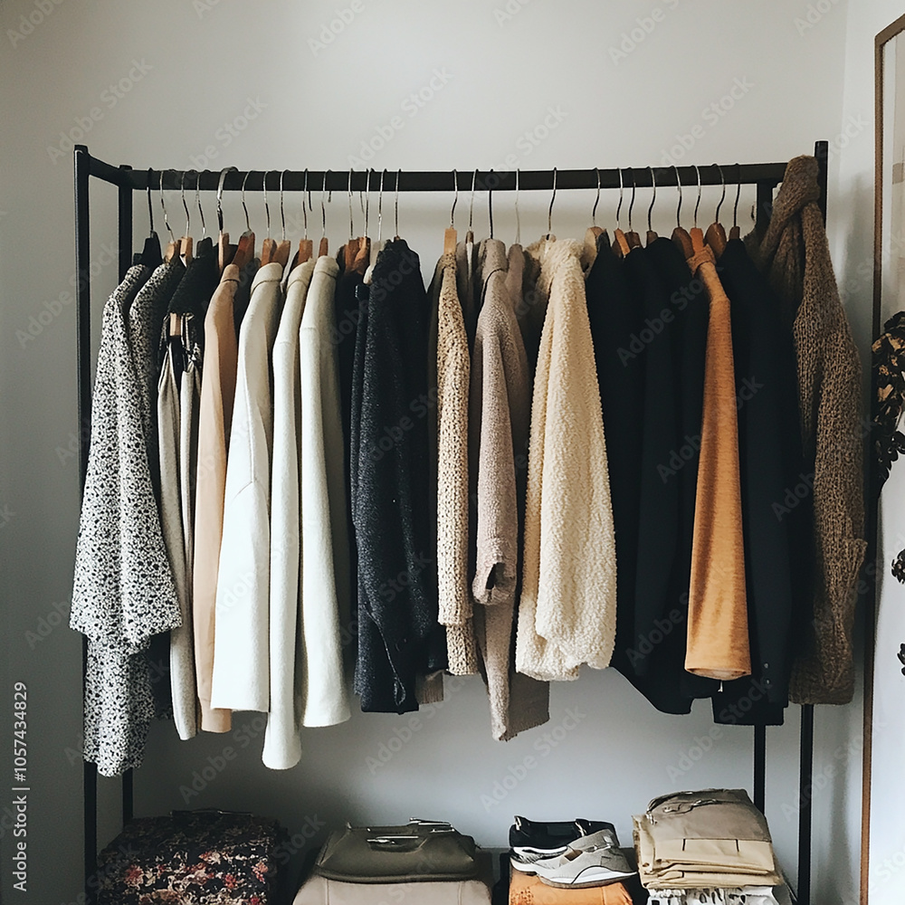 wardrobe with clothes wardrobe with clothes