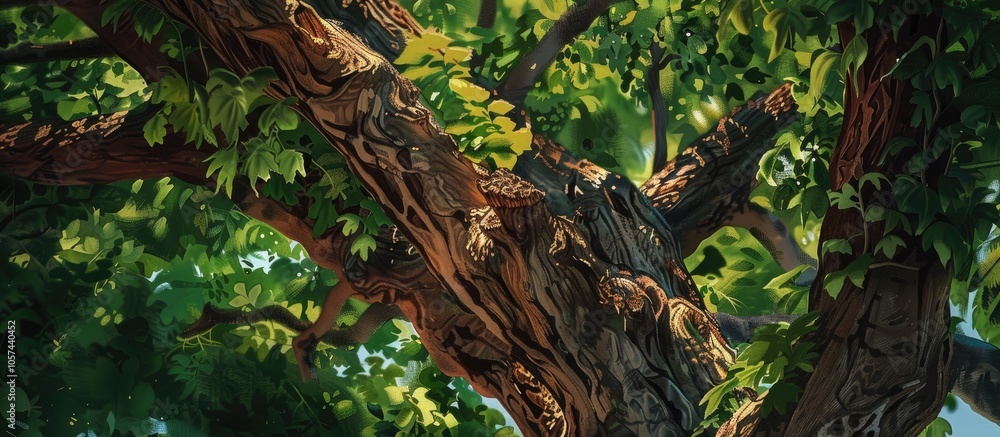 A Close Up Of A Tree A Close Up Of A Tree