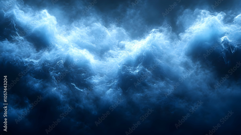 Abstract Blue Cloud Background Abstract Blue Cloud Background