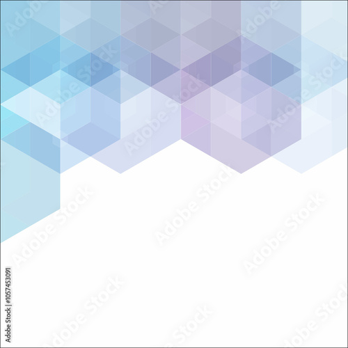 Color hexagon background. Geometric design element. Eps10