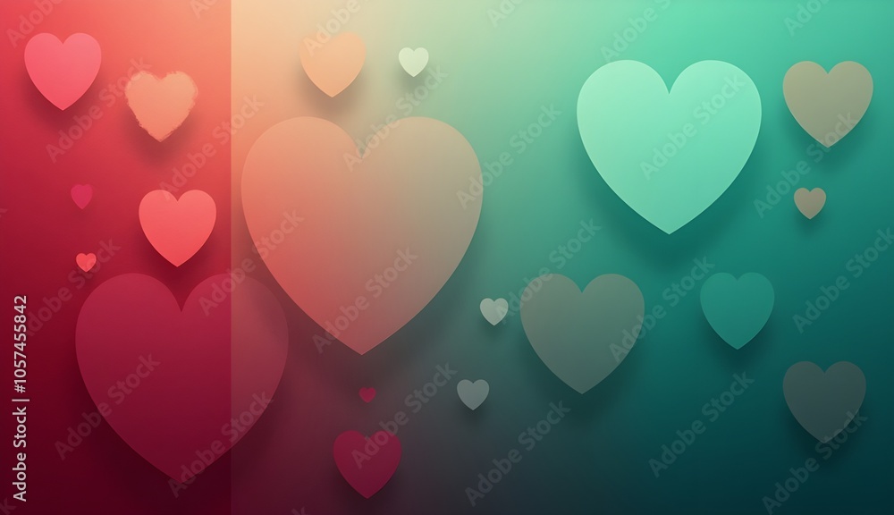 background with hearts background with hearts