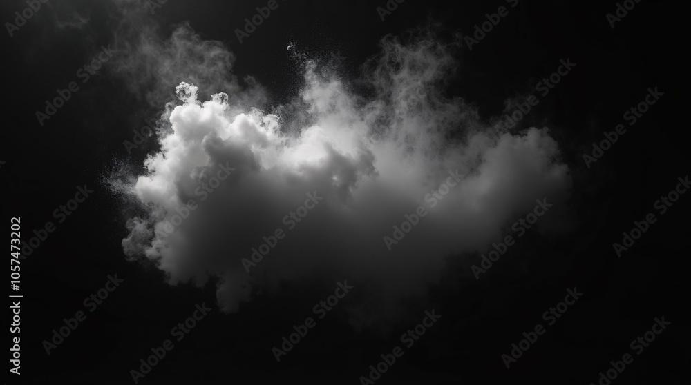 Smoke Particles Explosion. Smoke Particles Explosion.