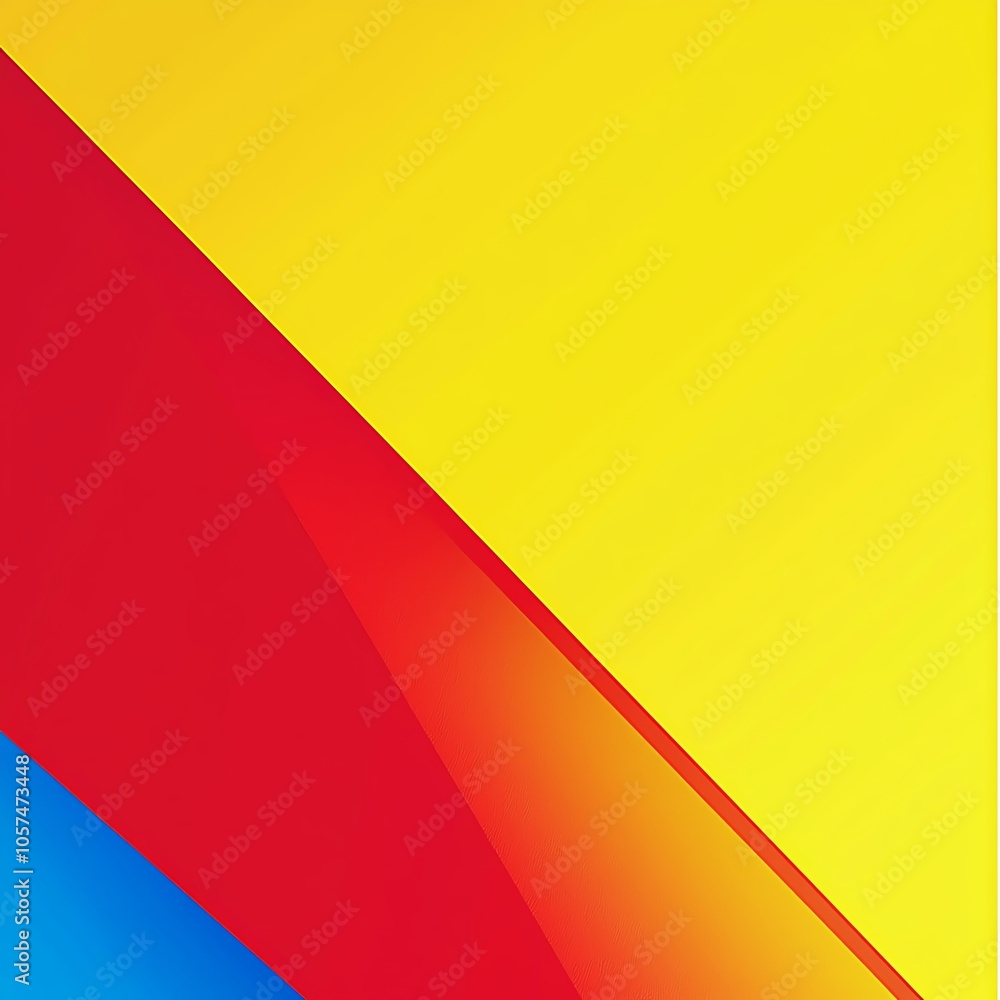 Abstract background with geometric of red, yellow, and blue colors. Abstract background with geometric of red, yellow, and blue colors.