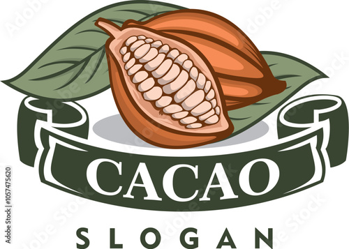 cacao logo , cocoa logo vector