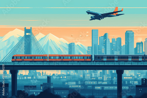 Aerial Perspectives: City Transport and Infrastructure