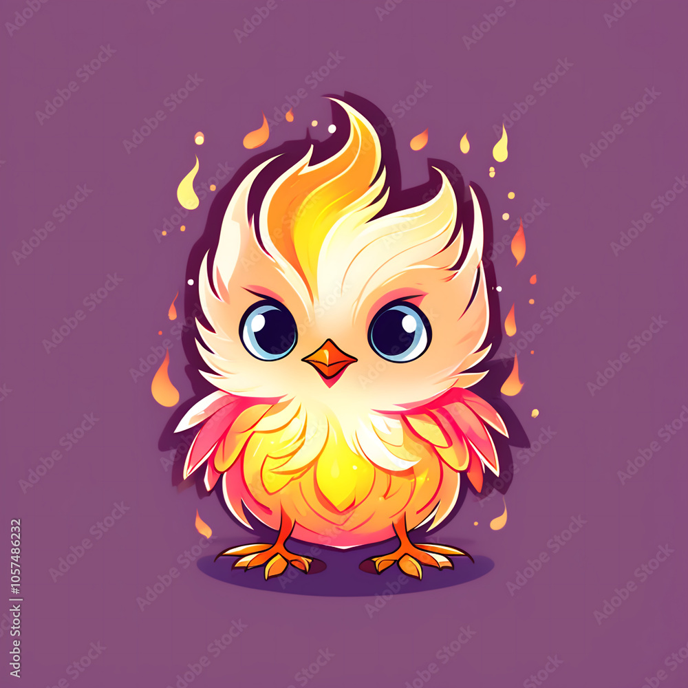 Fototapeta premium Baby Phoenix