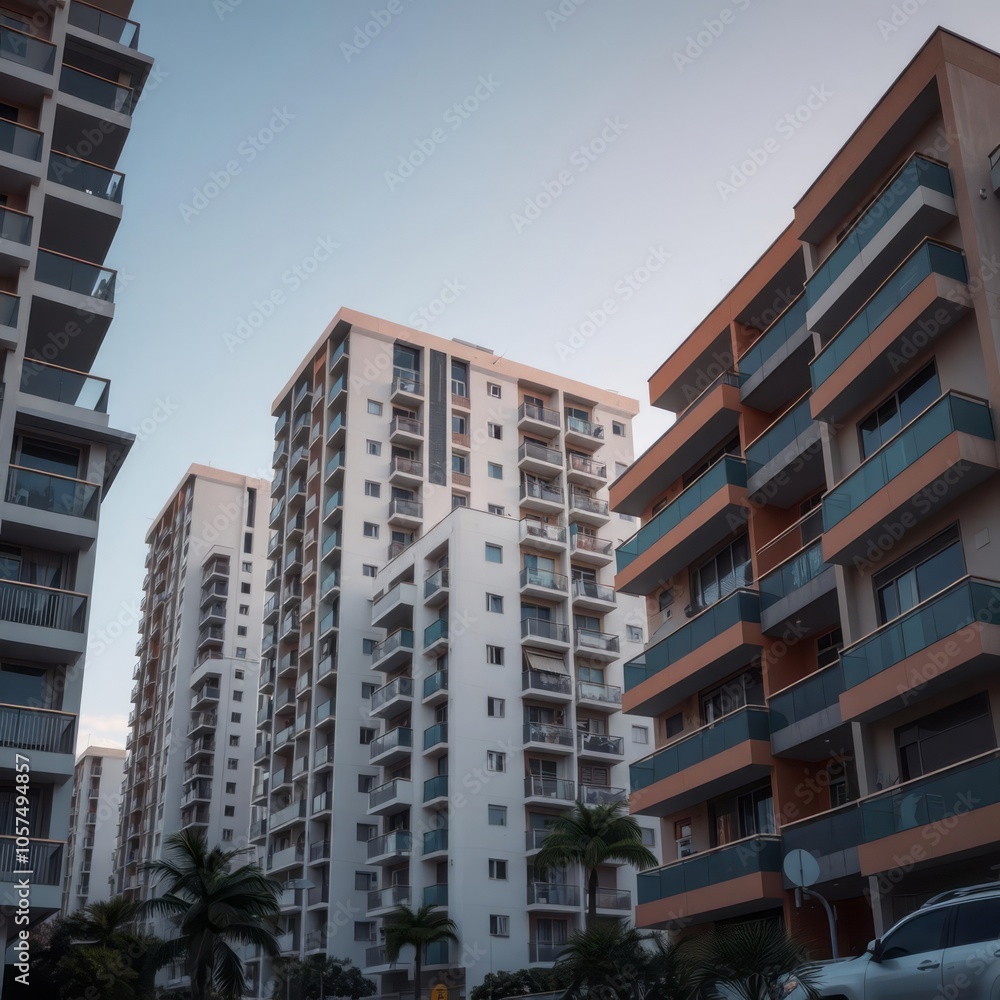 Salvador bahia / brazil - july 4 2020: set of popular residential buildings in the neighborhood of cabula in the city of salvador Condominium Salvador bahia / brazil - july 4 2020: set of popular residential buildings in the neighborhood of cabula in the city of salvador Condominium
