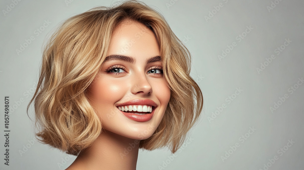 Fototapeta premium Beautiful blonde model.