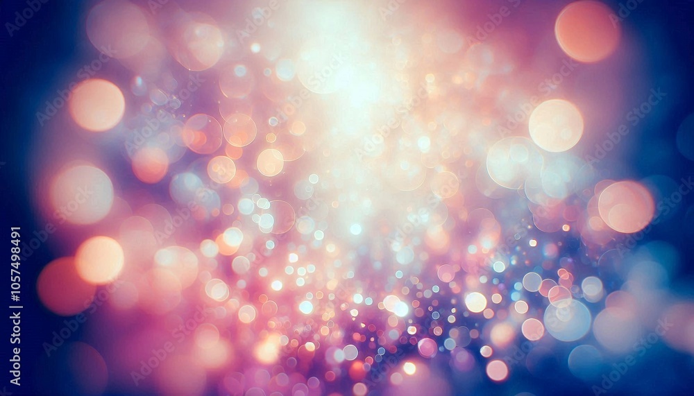 Abstract background with colorful bokeh light effects creating a magical and soft atmosphere. Abstract background with colorful bokeh light effects creating a magical and soft atmosphere.