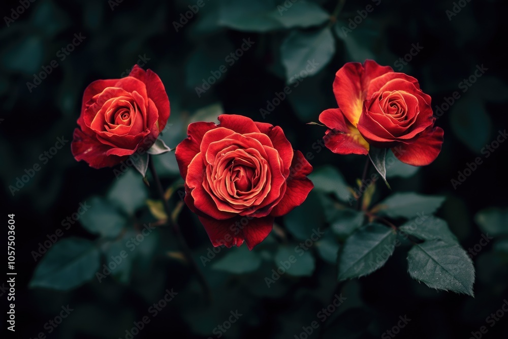 close up leaves rose flower with bokeh close up leaves rose flower with bokeh