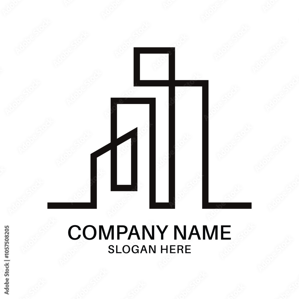 Real estate logo design icon Real estate logo design icon