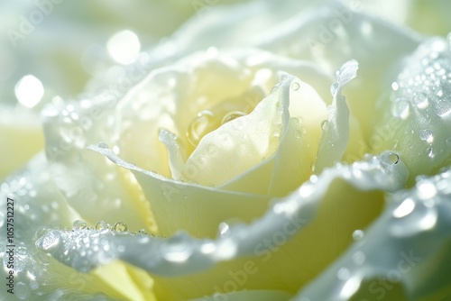close up leaves rose flower with bokeh