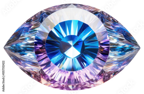 PNG Crystal cute eye gemstone jewelry diamond.