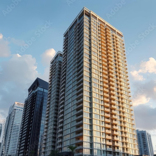 Downtown st petersburg florida skyscrapers Condominium 