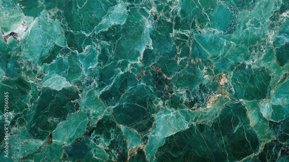 Fototapeta premium A stunning green and blue marble background offers a vibrant texture, perfect for various creative projects. This green and blue marble backdrop enhances visual appeal with ample copy space.