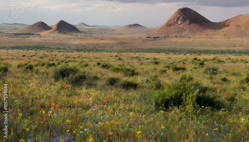 The Rugged Terrain of the Bahr el Ghazal Region photo