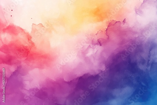 Watercolor degrade background for you photo