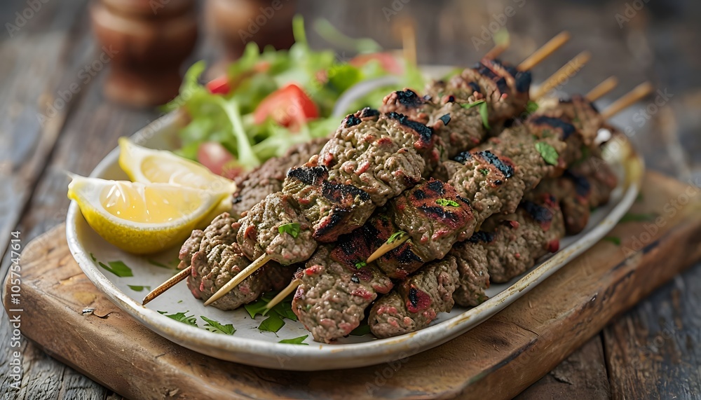 Grilled Seekh Kebabs Grilled Seekh Kebabs