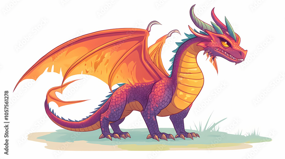 Mutant dragon. Mutant Creatures. Illustration Mutant dragon. Mutant Creatures. Illustration