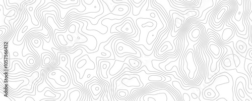 Elegant Linework Pattern, Minimal Topographic Background for Stylish Applications
