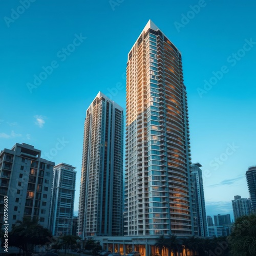 Buildings and skyscrapers in ortigas manila philippines Condominium 