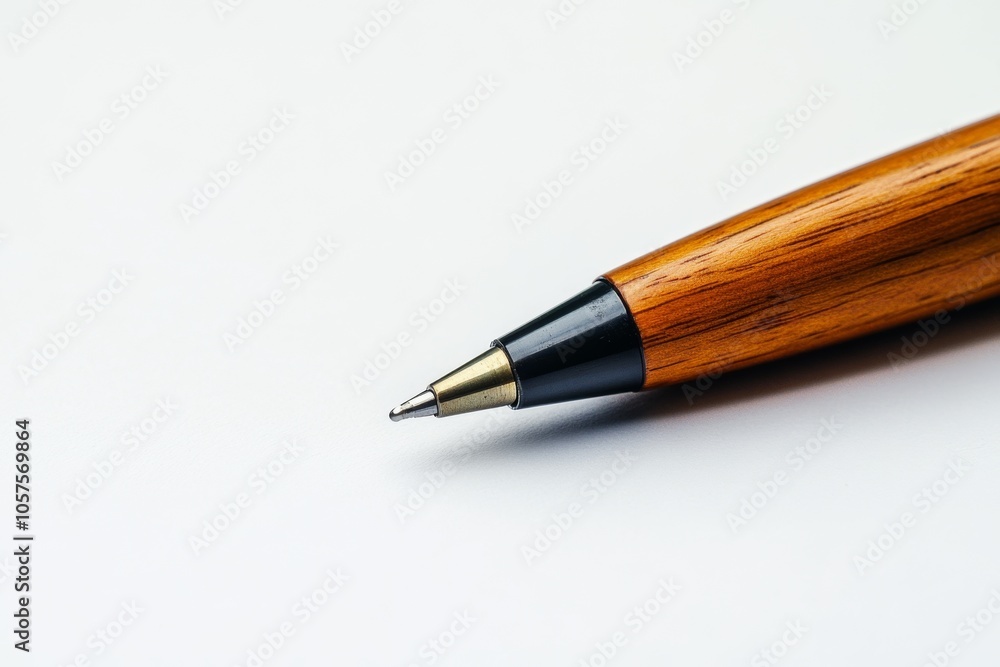 Stylish Black Pen on a White Clean Minimalist Background. Sleek Ballpoint Pen Closeup, Macro. Blank Space for Text. Business office desk design element. Professional Luxury present for writing. Banner Stylish Black Pen on a White Clean Minimalist Background. Sleek Ballpoint Pen Closeup, Macro. Blank Space for Text. Business office desk design element. Professional Luxury present for writing. Banner