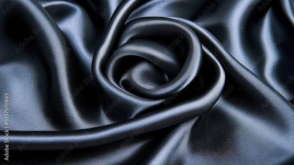 Obraz premium Black Silk Background