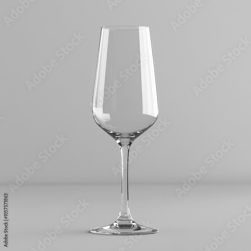 Champagne Flute Isolated