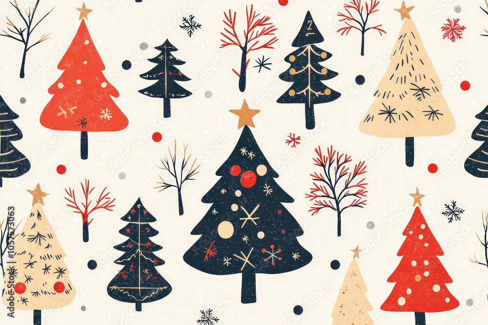 Christmas Tree Pattern Christmas Tree Pattern