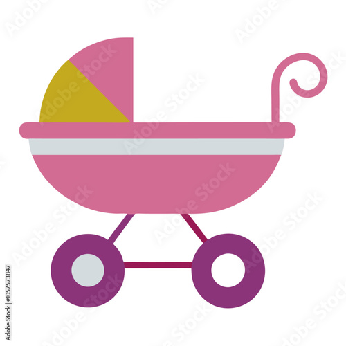 baby carriage icon