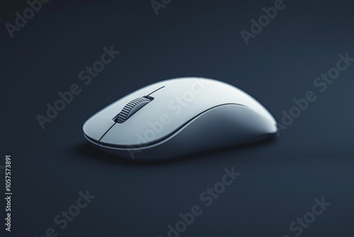 Computer Mouse White Background