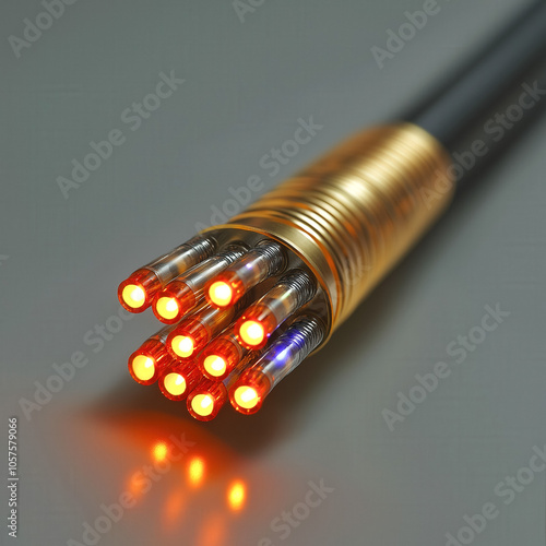 Fiber Optic Cable Isolated