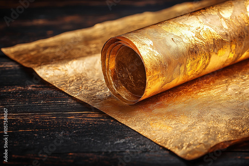 Gold Parchment Background