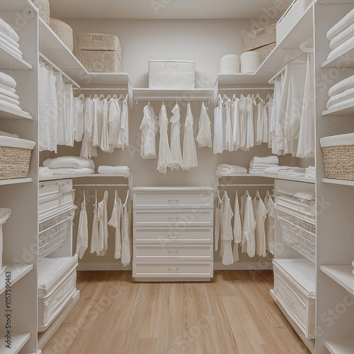 Open Closet Isolated