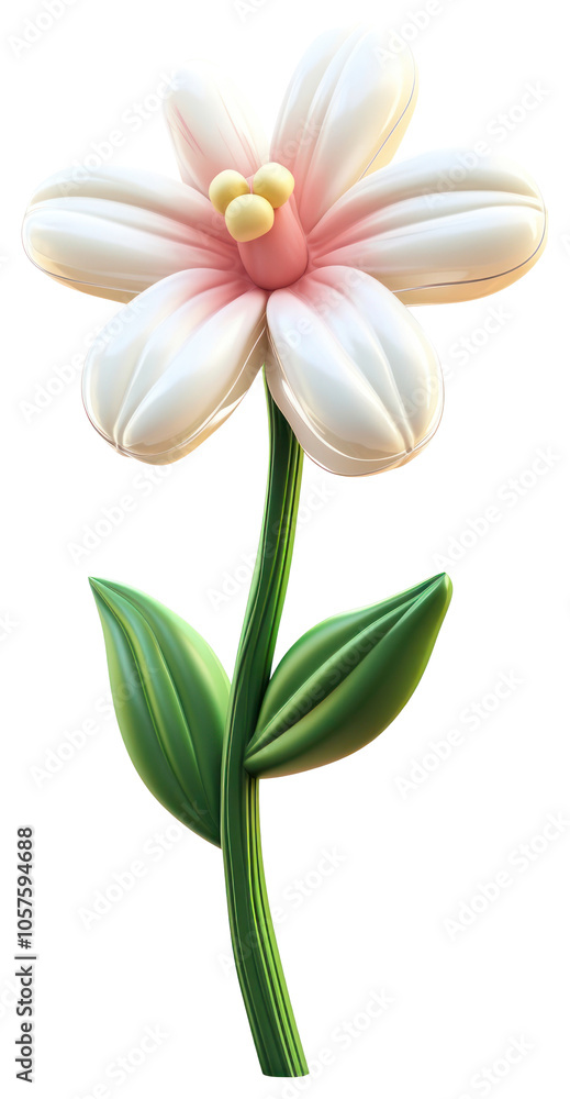 Fototapeta premium PNG Lily balloon flower petal.