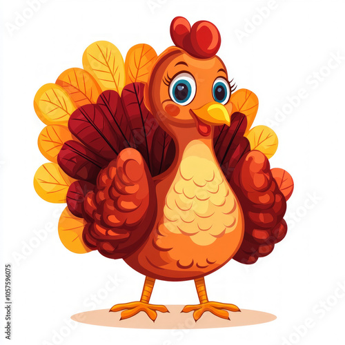 Thanksgiving Turkey Isolated