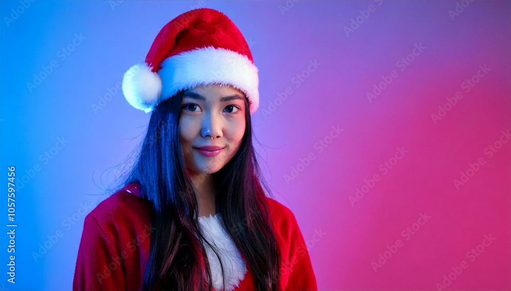Chinese Lady Santa Claus - generative ai, üretken yapay zeka, Chinese Lady Santa Claus - generative ai, üretken yapay zeka,
