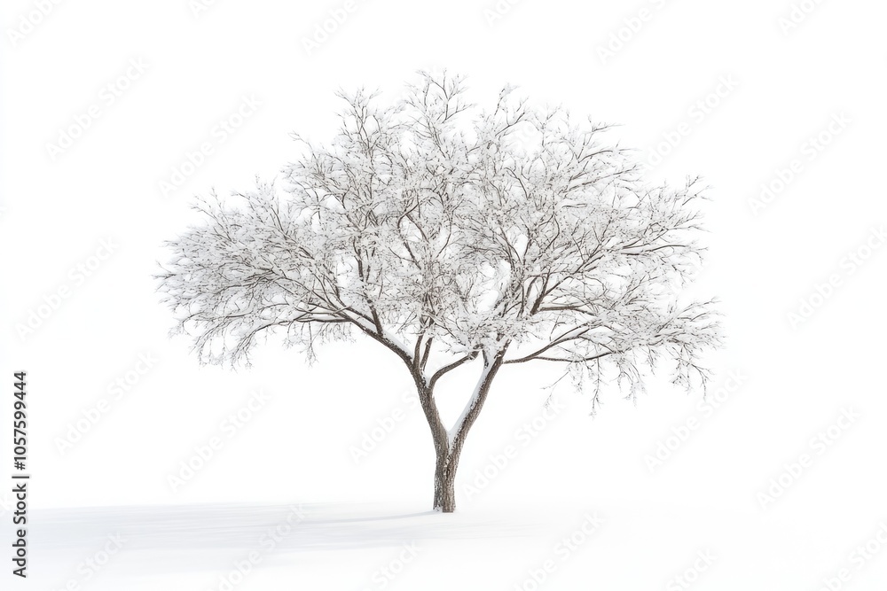 winter tree snow isolated on white winter tree snow isolated on white winter tree snow isolated on white winter tree snow isolated on white