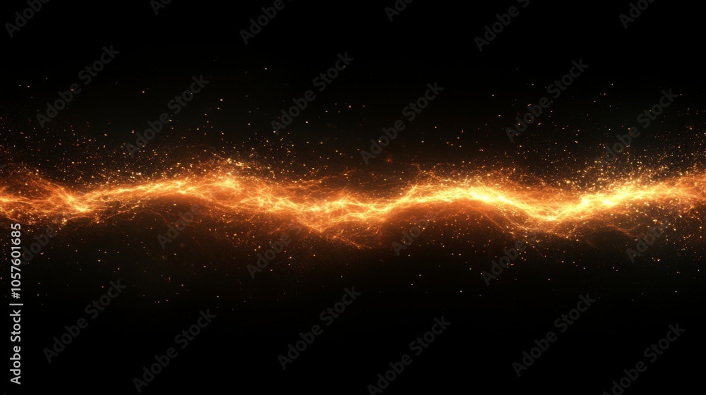 Obraz premium Electrifying Energy Wave