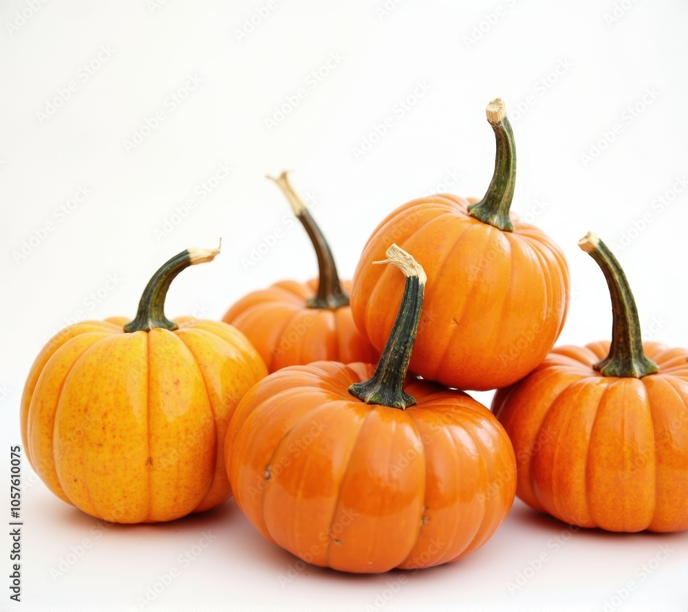pumpkins different vegetables on white background pumpkins different vegetables on white background