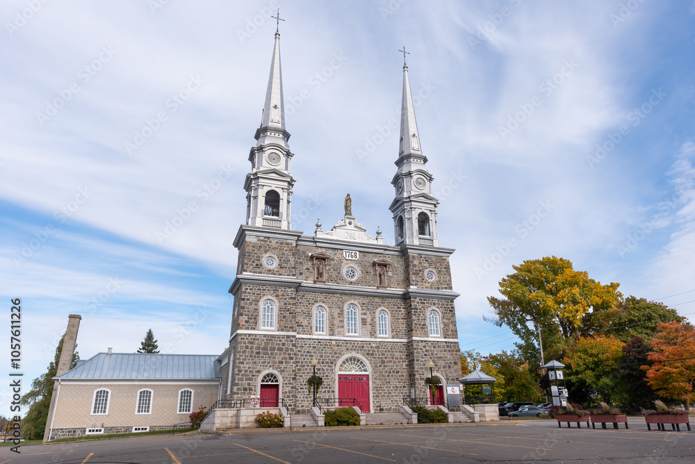 The Notre-Dame-de-Bonsecours catholic church of L’Islet-sur-Mer (L'Islet, Québec, Canada) The Notre-Dame-de-Bonsecours catholic church of L’Islet-sur-Mer (L'Islet, Québec, Canada)