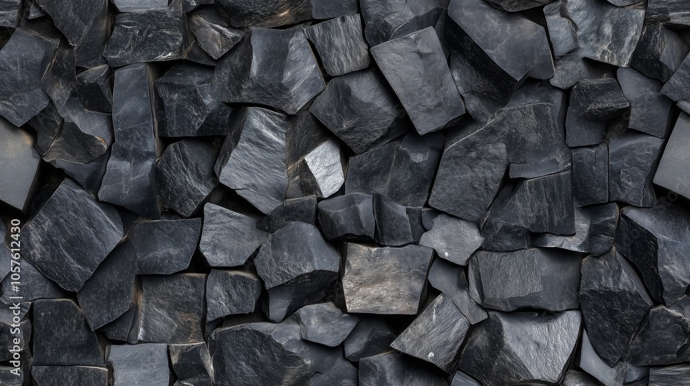 Dark, rocky black texture creates a visually rich abstract background, perfect for industrial or edgy designs Dark, rocky black texture creates a visually rich abstract background, perfect for industrial or edgy designs