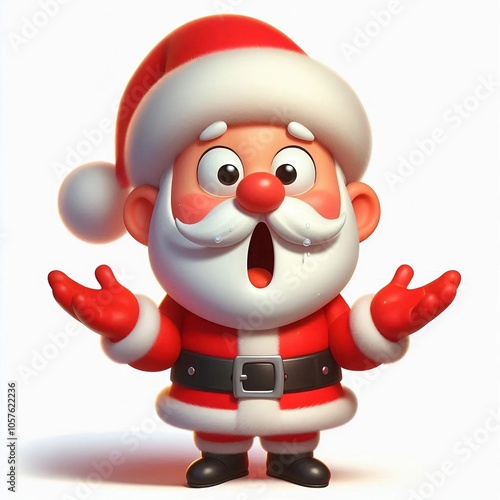 3d santa claus surprise