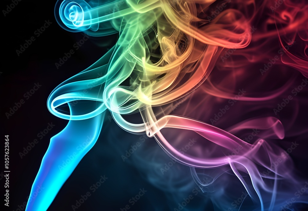 colorful electric smoke colorful electric smoke